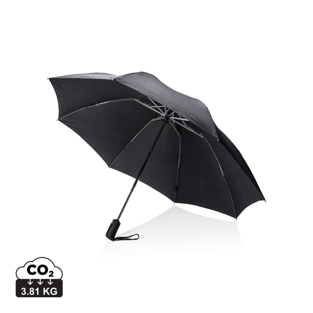 Logo trade promotional giveaway photo of: SP AWARE™ 23' foldable reversible auto open/close umbrella