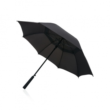 Logo trade promotional item photo of: Swiss peak AWARE™ Tornado 23” storm umbrella