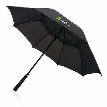 Logo trade promotional gifts picture of: Swiss peak AWARE™ Tornado 23” storm umbrella