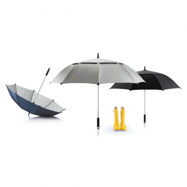 Logo trade promotional item photo of: 27” Hurricane storm umbrella