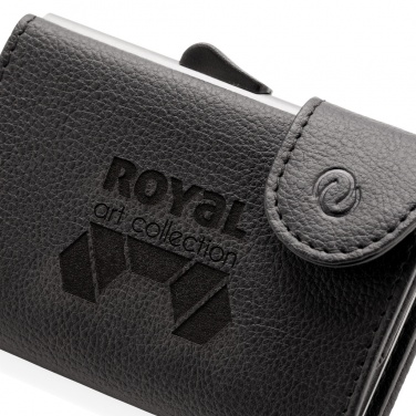 Logo trade corporate gifts image of: C-Secure RFID card holder & wallet