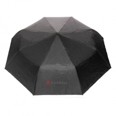 Logo trade promotional giveaways picture of: 21" Impact AWARE™ RPET 190T Pongee dual colour mini umbrella