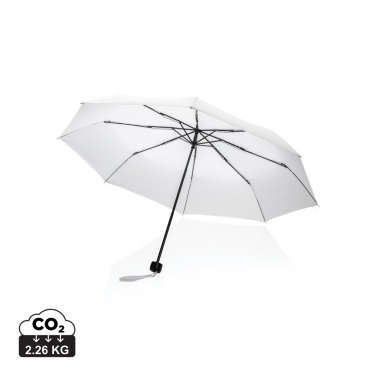 Logo trade promotional gifts picture of: 20.5" Impact AWARE™ RPET 190T mini umbrella