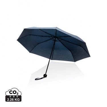 Logo trade promotional giveaway photo of: 20.5" Impact AWARE™ RPET 190T mini umbrella