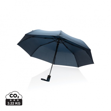 Logotrade promotional giveaway picture of: 21" Impact AWARE™ RPET 190T mini auto open umbrella