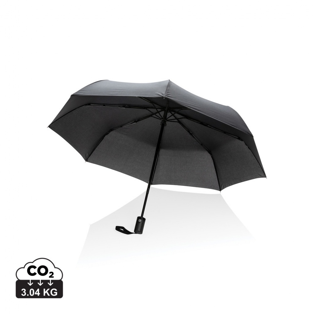 Logotrade advertising products photo of: 21" Impact AWARE™ RPET 190T auto open/close umbrella