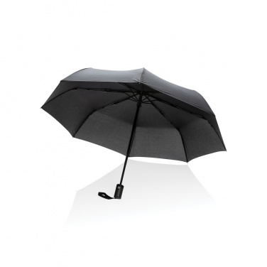 Logo trade corporate gift photo of: 21" Impact AWARE™ RPET 190T auto open/close umbrella