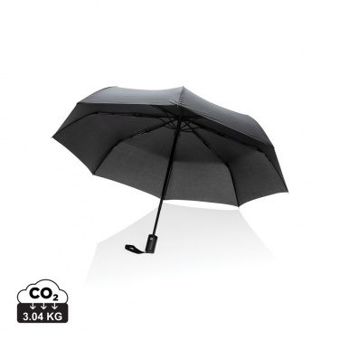 Logotrade promotional giveaway image of: 21" Impact AWARE™ RPET 190T auto open/close umbrella