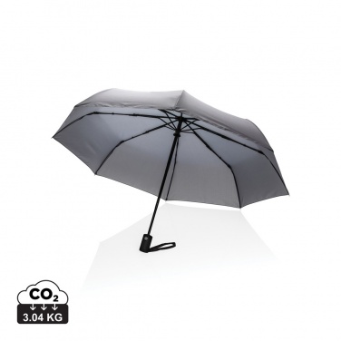 Logo trade promotional product photo of: 21" Impact AWARE™ RPET 190T auto open/close umbrella