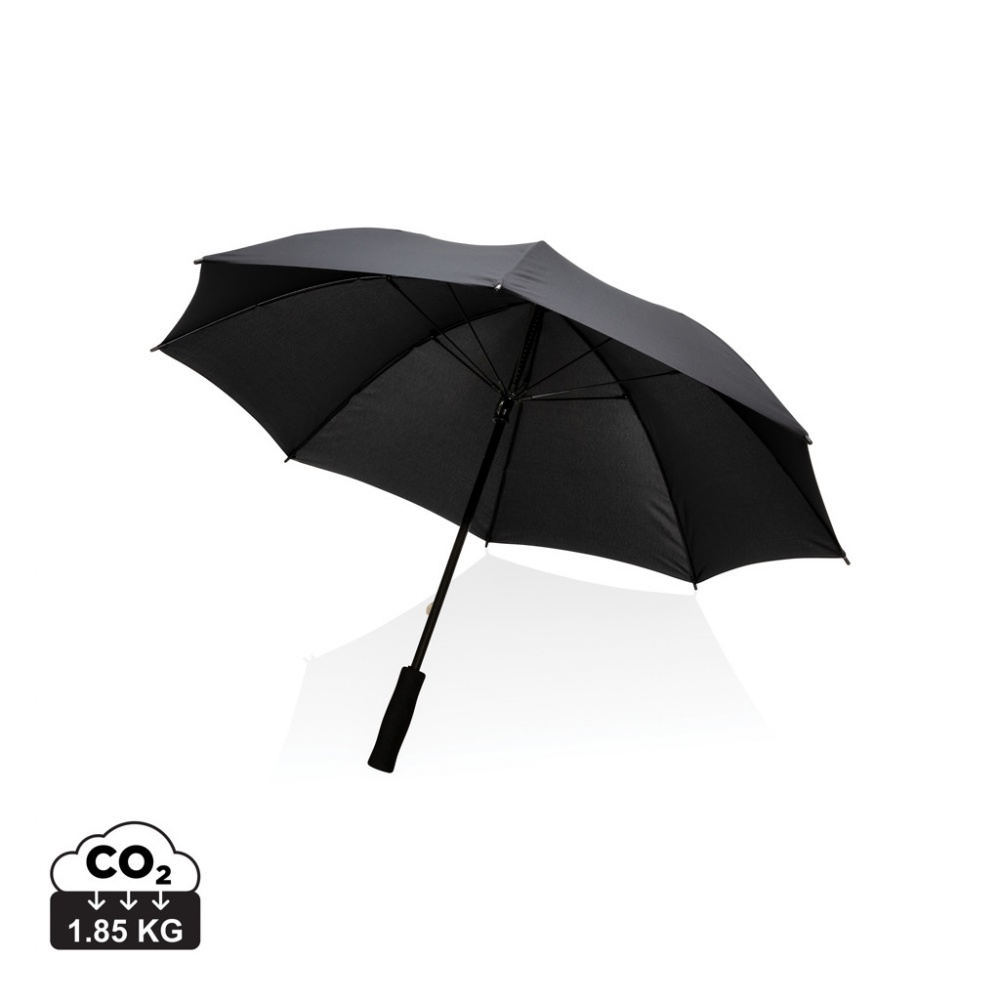 Logo trade promotional products image of: 23" Impact AWARE™ RPET 190T Storm proof umbrella