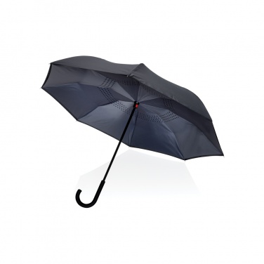 Logotrade business gift image of: 23" Impact AWARE™ RPET 190T reversible umbrella