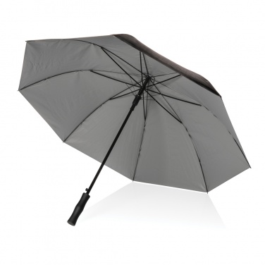 Logotrade promotional items photo of: 27" Impact AWARE™ RPET 190T dual colour auto open umbrella