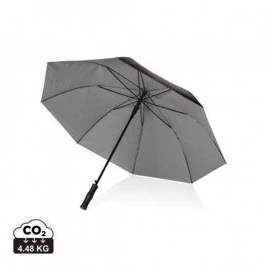 Logotrade promotional items photo of: 27" Impact AWARE™ RPET 190T dual colour auto open umbrella