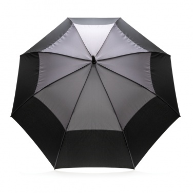 Logo trade advertising product photo of: 27" Impact AWARE™ RPET 190T auto open stormproof umbrella