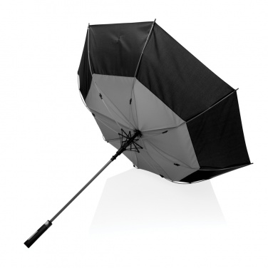 Logotrade promotional giveaway image of: 27" Impact AWARE™ RPET 190T auto open stormproof umbrella