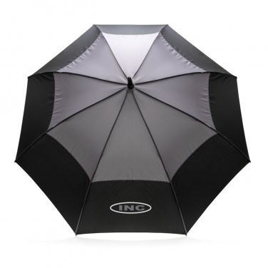 Logotrade corporate gifts photo of: 27" Impact AWARE™ RPET 190T auto open stormproof umbrella