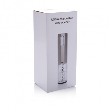 Logotrade promotional products photo of: Electric wine opener - USB rechargeable