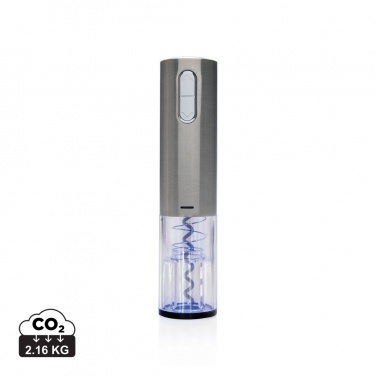 Logo trade promotional merchandise image of: Electric wine opener - USB rechargeable