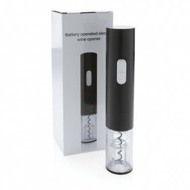 Logo trade promotional products picture of: Electric wine opener - battery operated