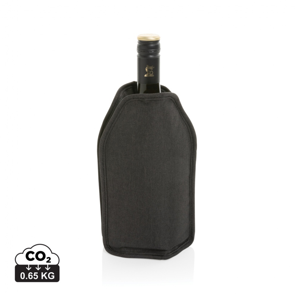 Logo trade promotional products image of: Vino AWARE™ RPET wine cooler sleeve