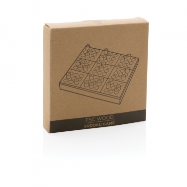 Logotrade promotional merchandise photo of: Wooden Sudoku game