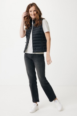 Logo trade promotional gifts picture of: Iqoniq Meru women recycled polyester bodywarmer