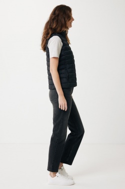 Logo trade promotional merchandise photo of: Iqoniq Meru women recycled polyester bodywarmer