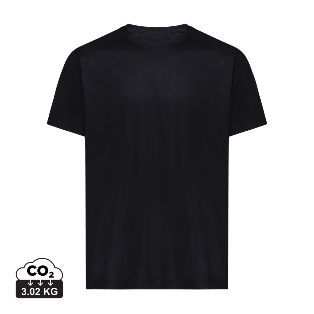 Logo trade promotional merchandise photo of: Iqoniq Tikal recycled polyester quick dry sport t-shirt