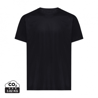 Logo trade promotional products image of: Iqoniq Tikal recycled polyester quick dry sport t-shirt