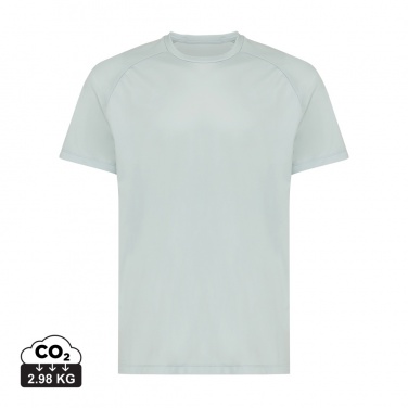 Logo trade corporate gifts image of: Iqoniq Tikal recycled polyester quick dry sport t-shirt