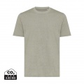 Iqoniq Sierra lightweight recycled cotton t-shirt, light heather green