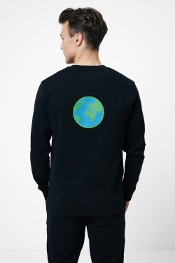 Logo trade promotional merchandise picture of: Iqoniq Zion recycled cotton crew neck