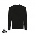 Iqoniq Zion recycled cotton crew neck, black