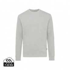 Iqoniq Denali recycled cotton crew neck undyed