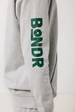 Logo trade advertising products picture of: Iqoniq Torres recycled cotton hoodie undyed