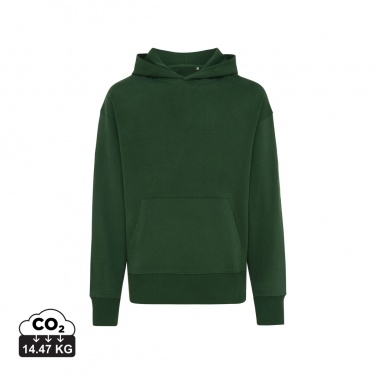 Logo trade promotional gift photo of: Iqoniq Yoho recycled cotton relaxed hoodie