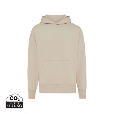 Logo trade promotional giveaways picture of: Iqoniq Yoho recycled cotton relaxed hoodie