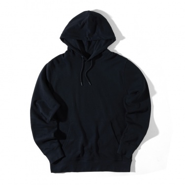 Logo trade promotional merchandise image of: Iqoniq Rila lightweight recycled cotton hoodie