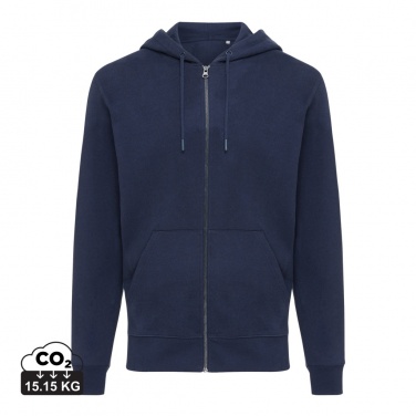 Logotrade advertising product image of: Iqoniq Abisko recycled cotton zip through hoodie