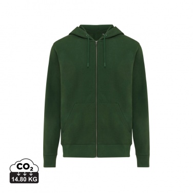 Logotrade corporate gift picture of: Iqoniq Abisko recycled cotton zip through hoodie