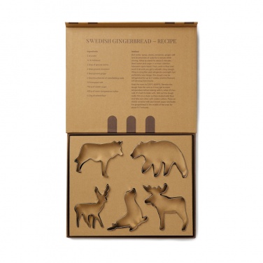 Logotrade promotional item image of: VINGA Nordic big 5 cookie cutter 5-piece set