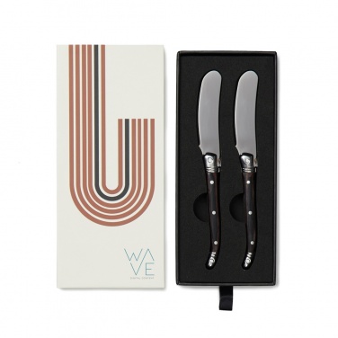 Logo trade promotional merchandise image of: VINGA Gigaro butter knives