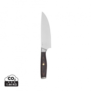 Logo trade promotional giveaways image of: VINGA Tara RCS recycled steel chef's knife