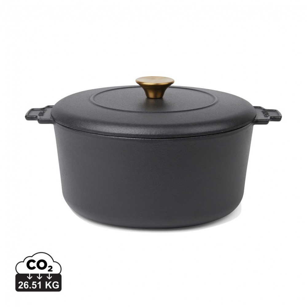 Logo trade promotional products image of: VINGA Monte heritage cocotte 5.5 L