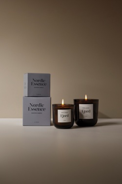 Logo trade promotional giveaways picture of: Nordic essence scented soy wax candle small