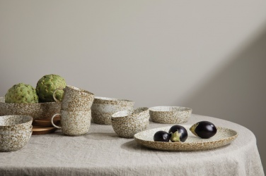 Logo trade promotional giveaway photo of: VINGA Nuvem stoneware serving bowl