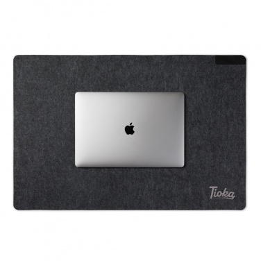 Logo trade promotional merchandise image of: VINGA Albon GRS recycled felt desk pad