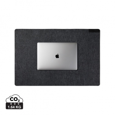 Logo trade promotional gift photo of: VINGA Albon GRS recycled felt desk pad