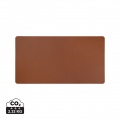 VINGA Timo PU RCS RPET desk pad, brown