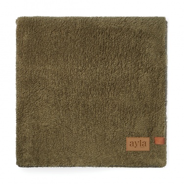 Logotrade corporate gift image of: VINGA Maine GRS recycled double pile blanket